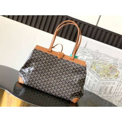 Goyard Bellechasse Biaude PM Bag Black & Tan