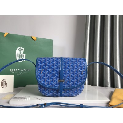 Goyard Belvedere PM Bag Sky Blue