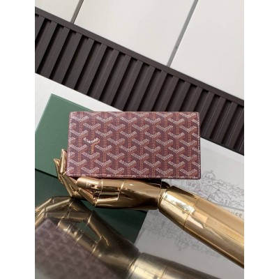 Goyard Long Wallet Burgundy