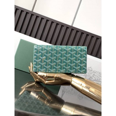 Goyard Long Wallet Green