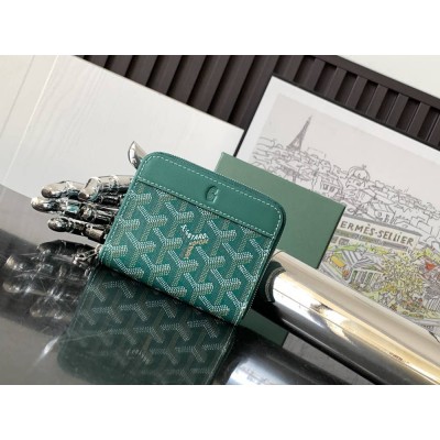 Goyard Matignon Mini Wallet Green