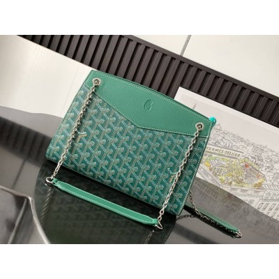 Goyard Rouette Structure PM Bag Green