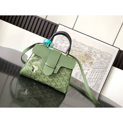 Goyard Saigon Souple Mini Bag Bag Limited Edition Forest Green