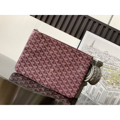 Goyard Senat MM Pouch Burgundy